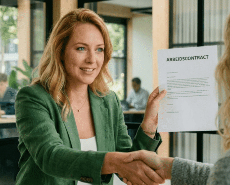 Contract overhandiging